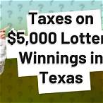 taxes on $5,000 lottery winnings